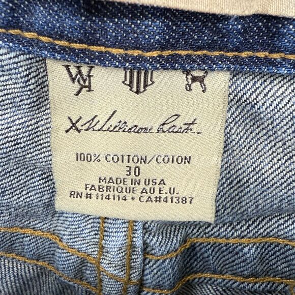 William Rast Billy Flare Jeans mens Size 30 distressed medium wash made in USA - Picture 6 of 9